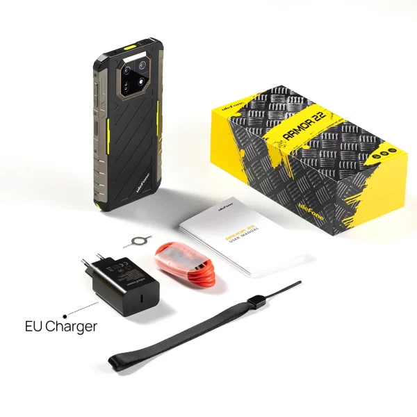 Ulefone Armor 22 Rugged Phone ,16GB (8GB+8GB) RAM ,128GB/256GB ROM , Android 13 Smartphone,NFC 64MP 4G Phone - Image 6