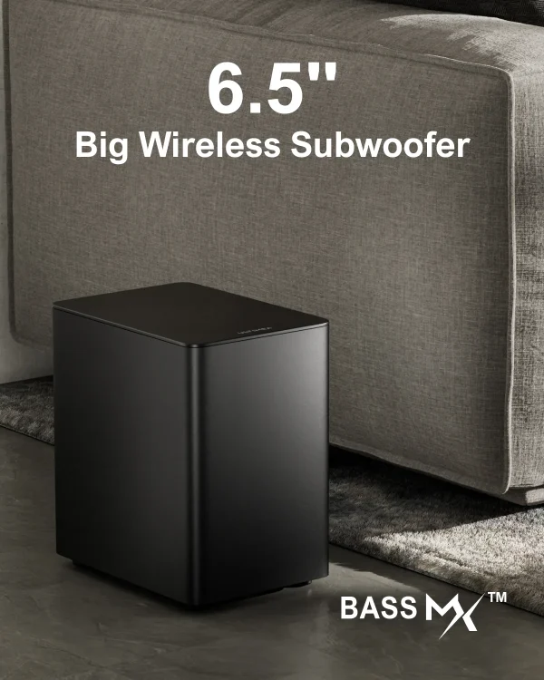 ULTIMEA 7.1 Surround Sound System Sound bar for TV with Dolby Atmos&APP Control, Home Cinema Bluetooth Speaker with Subwoofer - Image 4