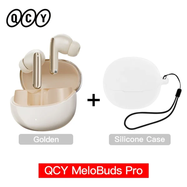 QCY MeloBuds Pro ANC Bluetooth 5.3 Earphones Wireless 46dB Hybrid ANC Hi-Res LDAC Earbuds 6 Mic Headphones 34H in-Ear Detection - Image 22