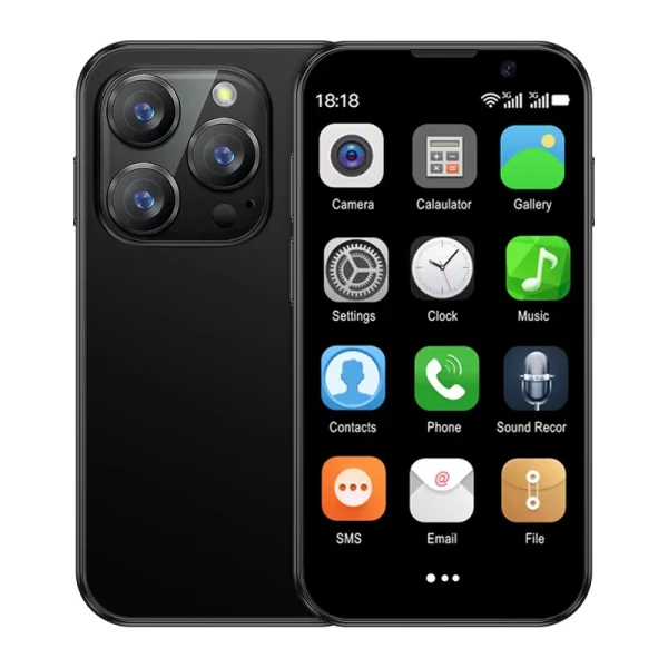 SERVO 16SE Mini Smartphone 16GB ROM Android 9.0 Wifi Dual SIM Standby Play Store 3G WCDMA 3.0"Little Smart Cellphone New Version - Image 15