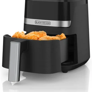 Purifry 2QT Air Fryer, Crispy Deep Fried Taste without the Fat, Plus Bake, Dehydrate, and Keep Food Warm, Digital Touchscreen an