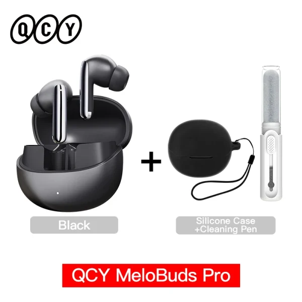QCY MeloBuds Pro ANC Bluetooth 5.3 Earphones Wireless 46dB Hybrid ANC Hi-Res LDAC Earbuds 6 Mic Headphones 34H in-Ear Detection - Image 24