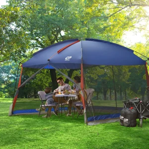 Screen House Room Camping Tent 12 x 10 Ft Canopy Tent Screen Shelter Gazebos Outdoor