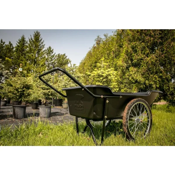 8376 Heavy-Duty Utility Cart – 10 Cu. Ft, 400 lb Capacity, Flat-Free Wheels for Ice Fishing, Firewood & Outdoor Hauling - Image 2