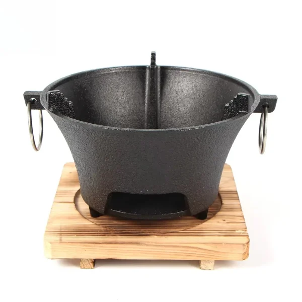 Cast iron oven, fireplace, charcoal and alcohol stove, Korean Japanese style barbecue, family garden, outdoor camping restaurant - Image 5