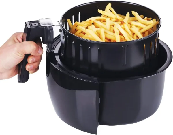 Ming's Mark GW22621 Electric Air Fryer, 3.7 QT, Black - Image 4