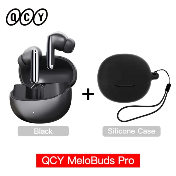 QCY MeloBuds Pro ANC Bluetooth 5.3 Earphones Wireless 46dB Hybrid ANC Hi-Res LDAC Earbuds 6 Mic Headphones 34H in-Ear Detection - Image 14