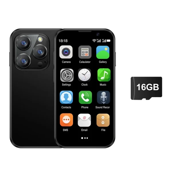 SERVO 16SE Mini Smartphone 16GB ROM Android 9.0 Wifi Dual SIM Standby Play Store 3G WCDMA 3.0"Little Smart Cellphone New Version - Image 12