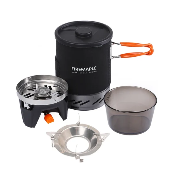 Fire Maple Star X1 Camping Stoves Outdoor Hiking Cooking System With Stove Heat Exchanger Pot Bowl Portable Gas Burners FMS-X1 - Image 7