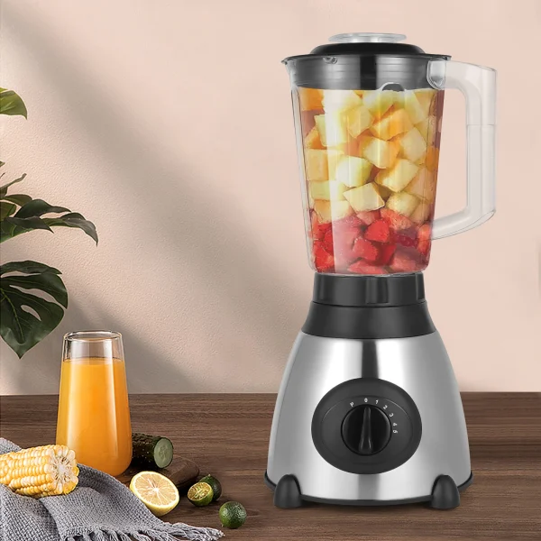 800W Countertop Blender with 5 Speeds, Pulse Function, 54.11 oz Capacity, Stainless Steel Blades, Detachable Parts for Easy Clea - Image 2