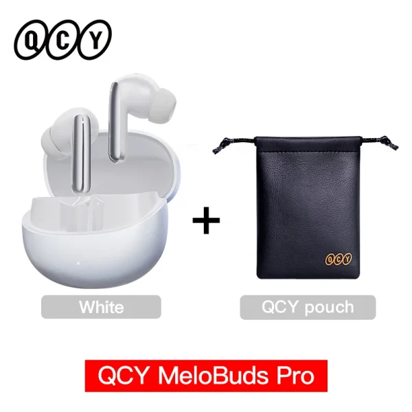 QCY MeloBuds Pro ANC Bluetooth 5.3 Earphones Wireless 46dB Hybrid ANC Hi-Res LDAC Earbuds 6 Mic Headphones 34H in-Ear Detection - Image 12