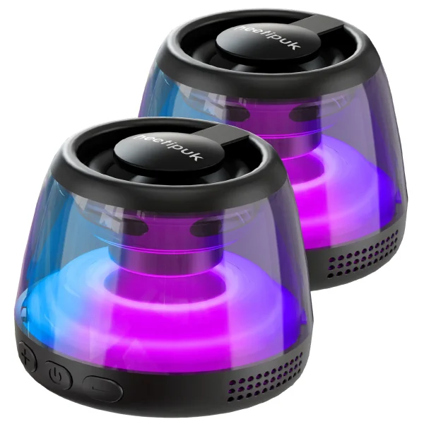 Cyber Style Magnetic Wireless Mini Speaker, 5.1 Surround Sound, High Definition Audio, Dual Stereo Bass,USB Type-C Charging, - Image 7