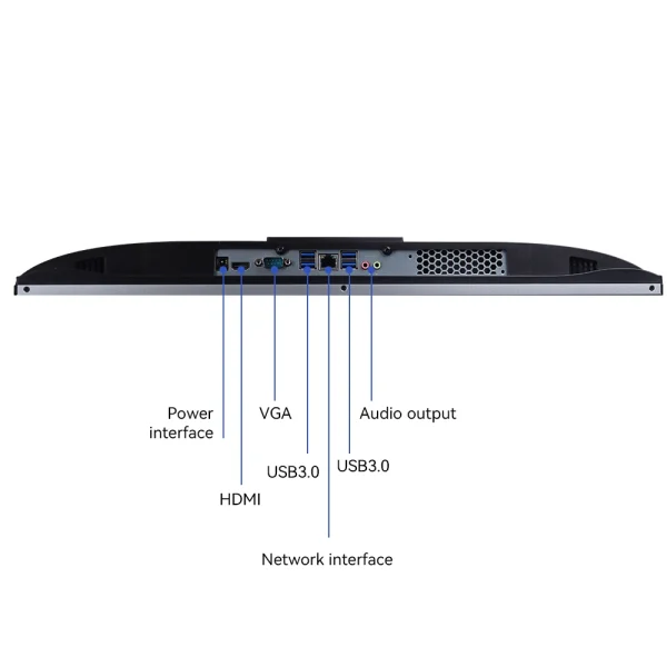 AOC All-in-One Business Desktop AMD R5 5600G 23.8" 16GB RAM 512 GB SSD Windows 11 Home Wi-Fi Adjustable Angle Office Work - Image 5