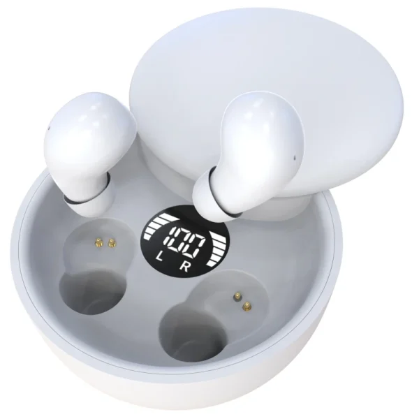 SK26 Bluetooth 5.4 Wireless Earphones Small Earbuds Sleeping Sport Invisible Headphones Bass Sound Quality Headset Sliding Cover - Image 7