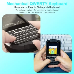 Unihertz Titan Pocket QWERTY Keyboard Portable Smartphone 4G Android 11 6GB 128GB Octa Core Dual SIM Unlocked NFC Mobile Phone