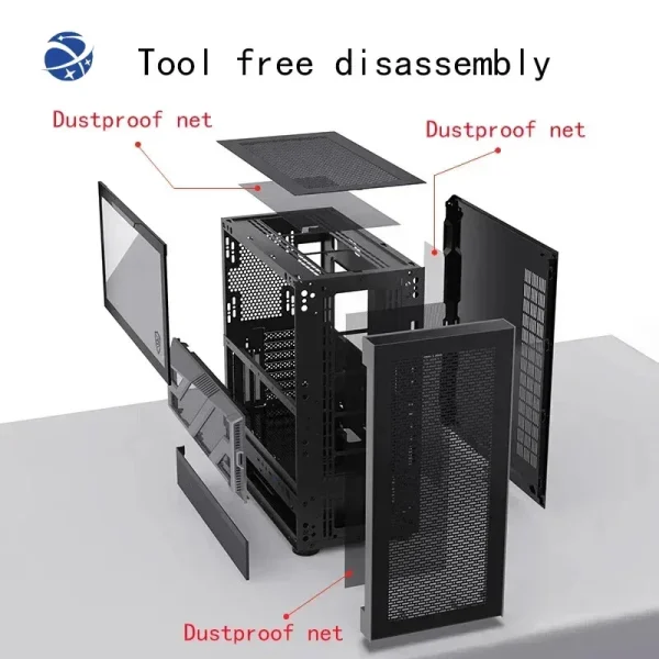 Desktop computer I9 14900k DDR5 32G 6800 2000GB 2TB SSD RTX4080 Super PC win11 PC GAMING Desktop Middle Tower Computer GAME - Image 6