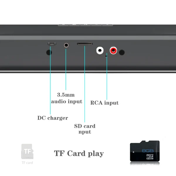 Home Theater Sound System Bluetooth Speaker Computer Speakers  TV Soundbar Box Subwoofer Radio Music Center Boom Box Colum - Image 2