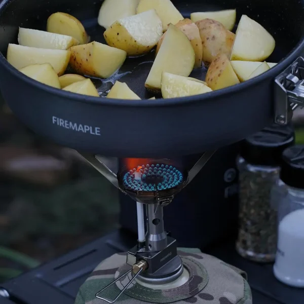 Fire-Maple GreenPeak Camping Stove Propane Camp Cooking Burner Portable Backpacking Stove with Piezo for Hiking Trekking Fishing - Image 4