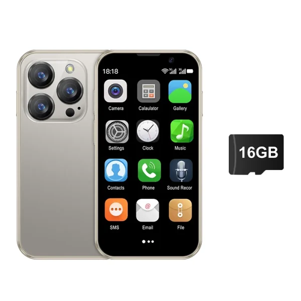 SERVO 16SE Mini Smartphone 16GB ROM Android 9.0 Wifi Dual SIM Standby Play Store 3G WCDMA 3.0"Little Smart Cellphone New Version - Image 10