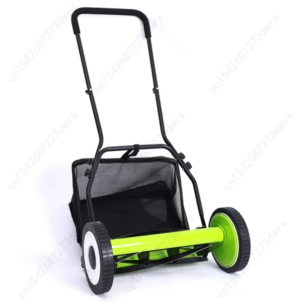 16-inch Multi-purpose Lawn Mower For Garden Villas, Compact And Lightweight Hand-push Lawn Mower For Small Lawns And Gardens - Image 10