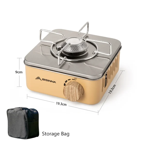 BISINNA Camping Gas Stove 2800W High Firepower Portable Cassette Furnace Outdoor Gas Burner Picnic Camp - Image 10