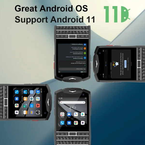 Unihertz Titan Pocket QWERTY Keyboard Portable Smartphone 4G Android 11 6GB 128GB Octa Core Dual SIM Unlocked NFC Mobile Phone - Image 5