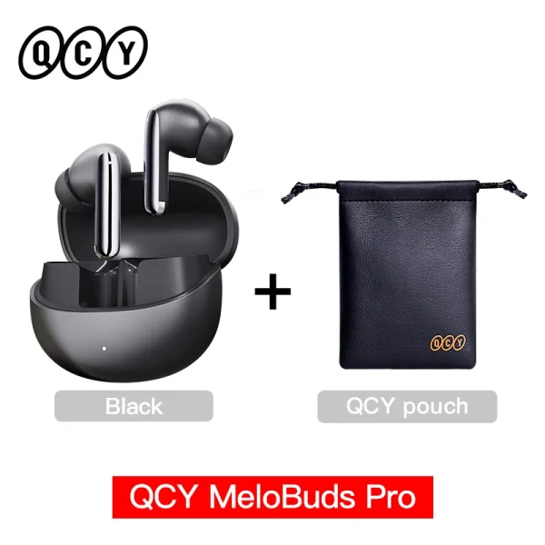 QCY MeloBuds Pro ANC Bluetooth 5.3 Earphones Wireless 46dB Hybrid ANC Hi-Res LDAC Earbuds 6 Mic Headphones 34H in-Ear Detection - Image 11