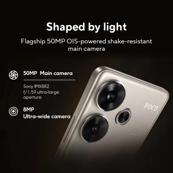 World Premiere POCO F6 Smartphone Global Version Snapdragon®8s Gen 3 NFC 120Hz Flow AMOLED 90W Turbo Charging 5000mAh Battery - Image 5