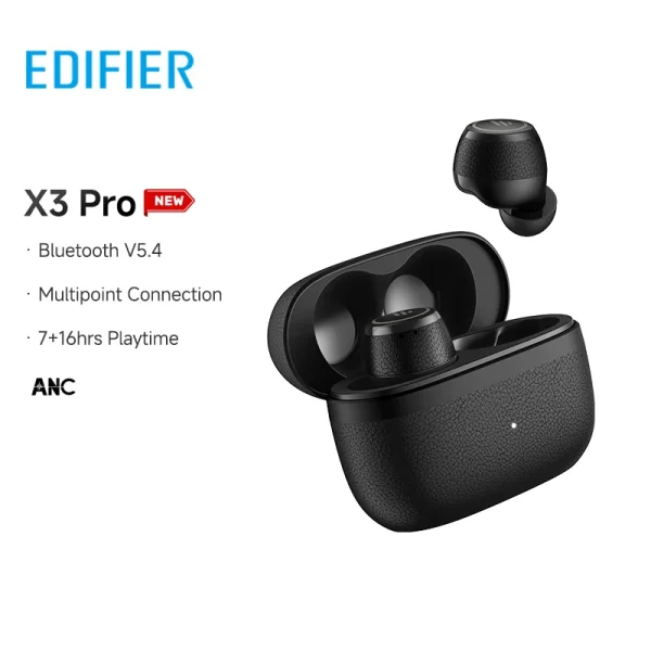 Edifier X3 Pro True Wireless Earbuds Active Noise Cancellation Earphone Bluetooth V5.4 Multipoint Connection IP54 Lightweight - Image 10