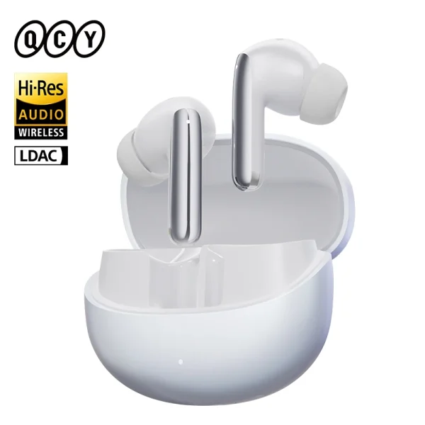 QCY MeloBuds Pro ANC Bluetooth 5.3 Earphones Wireless 46dB Hybrid ANC Hi-Res LDAC Earbuds 6 Mic Headphones 34H in-Ear Detection - Image 20