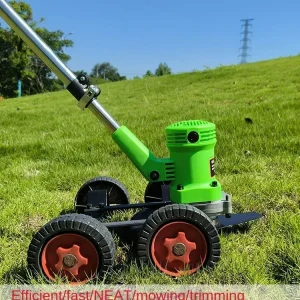 High-power electric lawn mower plug-in 220V push lawn mower small household lawn mower blade weeder