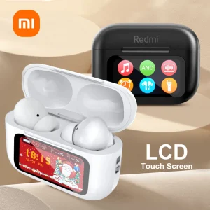 Xiaomi Tws Wireless Bluetooth Earphones HD Stereo Sound Earbuds Headphones Charging Box LCD Touch Display Sports In-Ear Headset