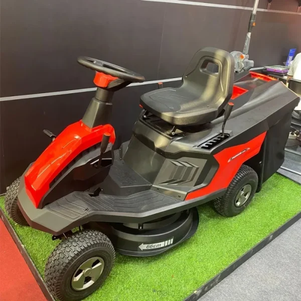 Electric Riding Mower New Cheap  Inch Industrial   Turn Lawn Mower With Gasoline Engine - Image 3