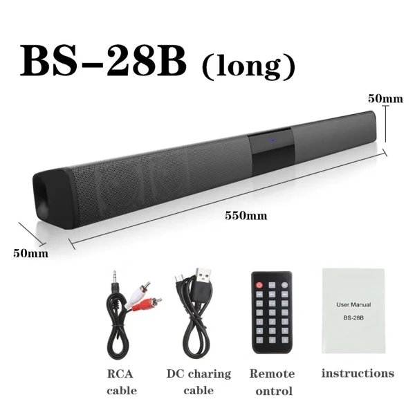 Home Theater Sound System Bluetooth Speaker Computer Speakers  TV Soundbar Box Subwoofer Radio Music Center Boom Box Colum - Image 8