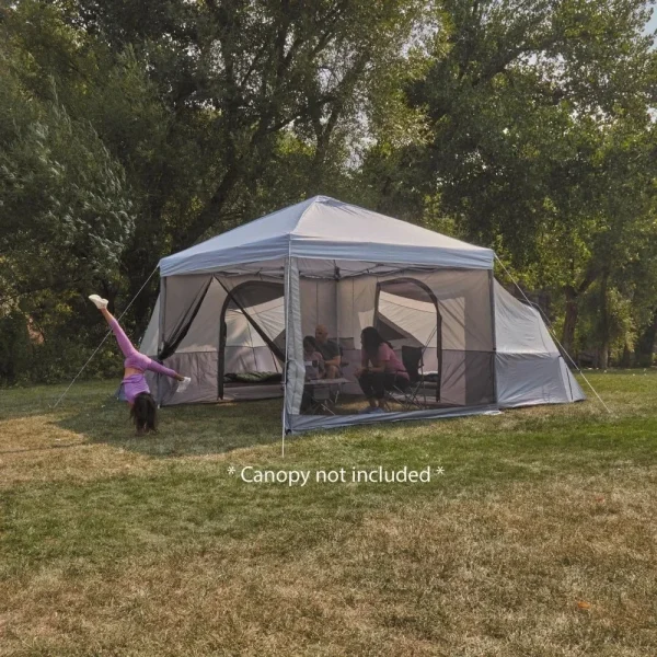8 Person Connectent with Screen Porch tents outdoor camping - Image 3