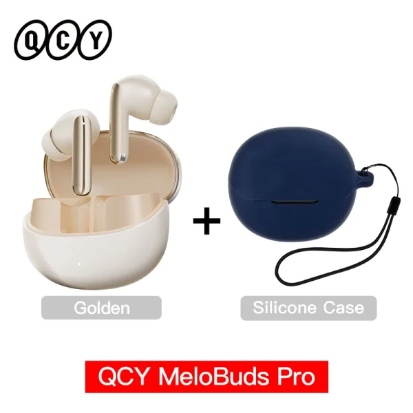 QCY MeloBuds Pro ANC Bluetooth 5.3 Earphones Wireless 46dB Hybrid ANC Hi-Res LDAC Earbuds 6 Mic Headphones 34H in-Ear Detection - Image 23