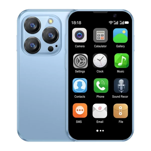 SERVO 16SE Mini Smartphone 16GB ROM Android 9.0 Wifi Dual SIM Standby Play Store 3G WCDMA 3.0"Little Smart Cellphone New Version - Image 11