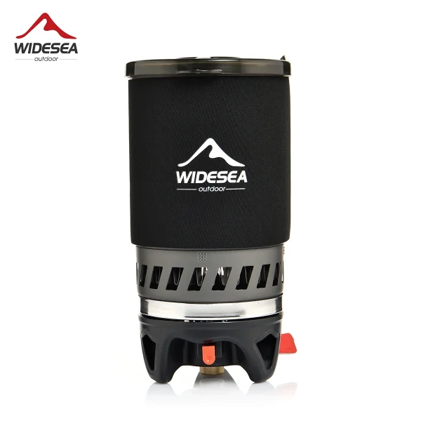 Widesea Camping Cooking System with Heat Exchanger Outdoor Gas Stove Burner Tourist Coffee Pot Cup Cookware Tableware Tourism - Image 7