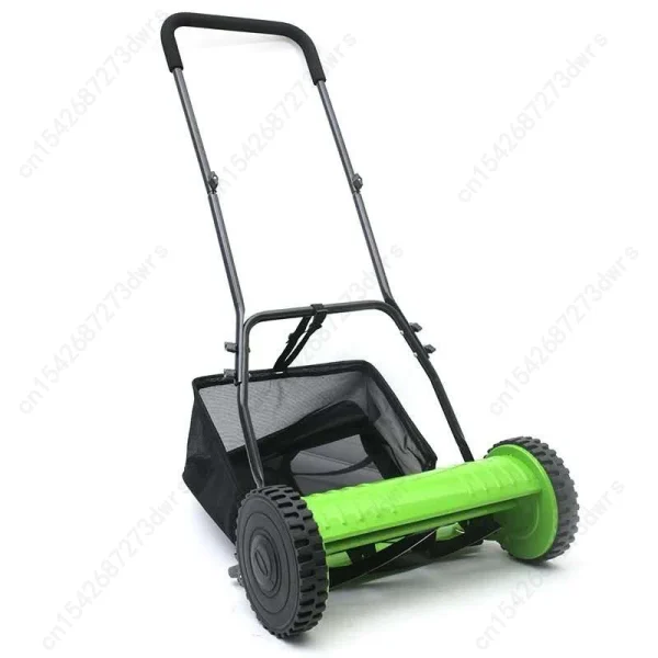 16-inch Multi-purpose Lawn Mower For Garden Villas, Compact And Lightweight Hand-push Lawn Mower For Small Lawns And Gardens - Image 11